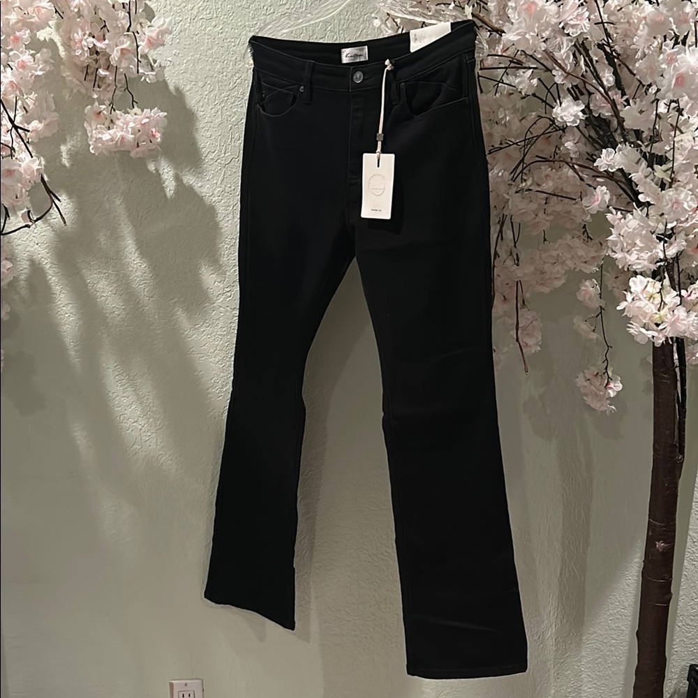 KanCan Women's Black Boot Cut Jeans